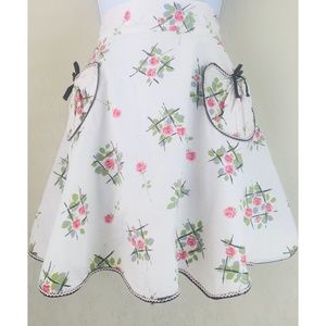 Vintage Apron Half Apron